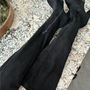 NEW, 👢👢👢👢TATA NAKA LADIES OVER THE THIGH BEAUTIFUL SUEDE BOOTS L! Sz 5